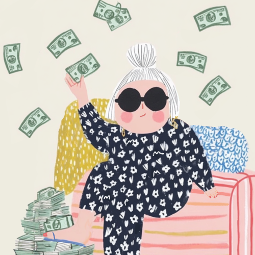 請富婆阿姨喝咖啡～幾杯自己加～♥ Love uuu-規格圖1