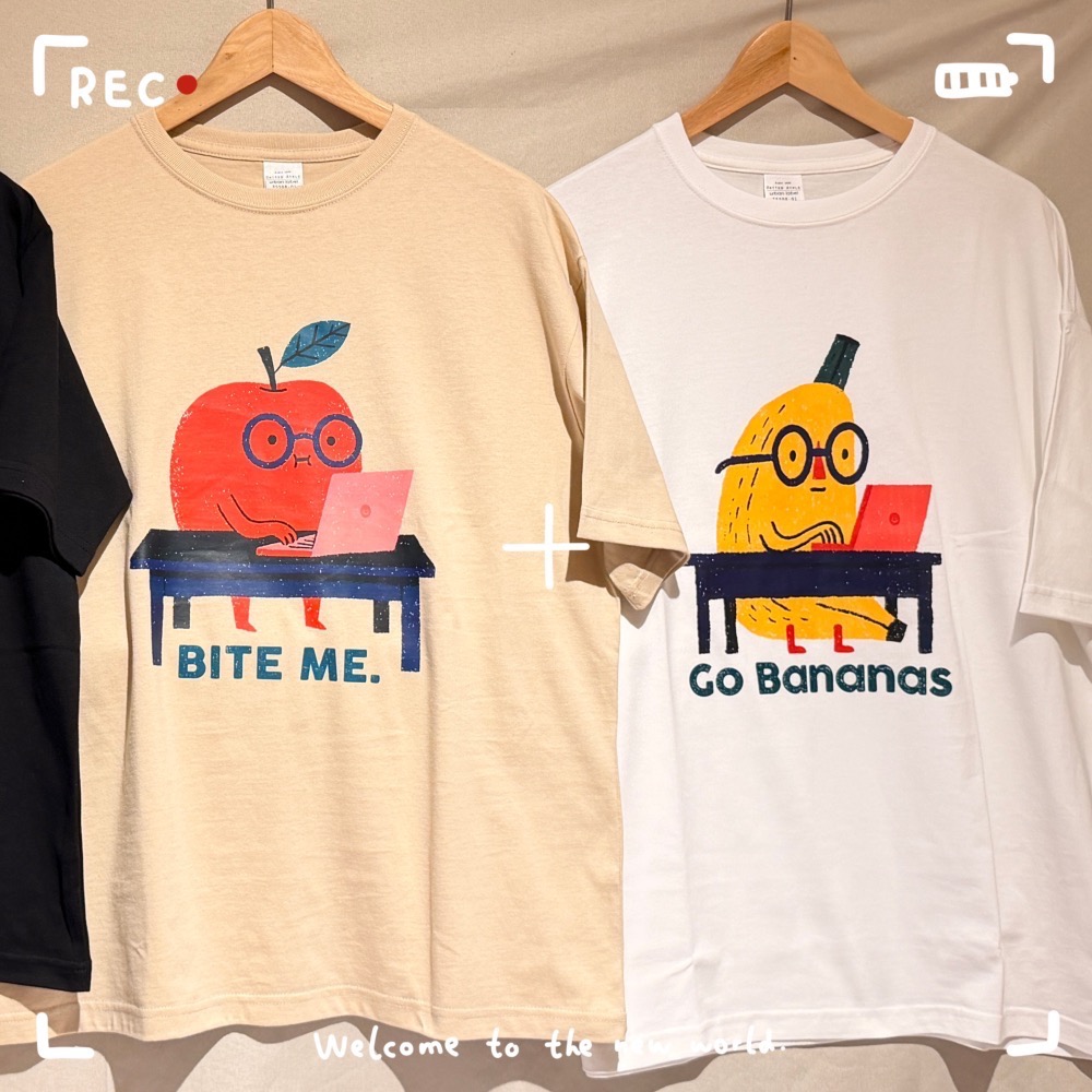 TYOK 厭世水果行 圓領休閒印花 T shirt-細節圖7