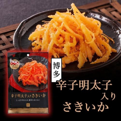 日本超濃厚 海膽醬油味烤魚片31g 辣味明太子魷魚絲