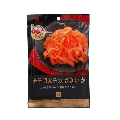 日本超濃厚 海膽醬油味烤魚片31g  辣味明太子魷魚絲-細節圖4