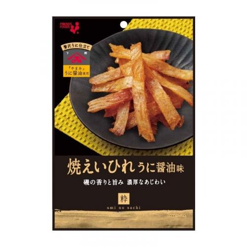 日本超濃厚 海膽醬油味烤魚片31g  辣味明太子魷魚絲-細節圖5