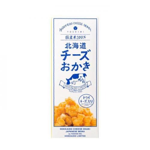 北海道 Yoshimi 豪達起司 切達起司 乳酪米果17g×6袋入-細節圖3