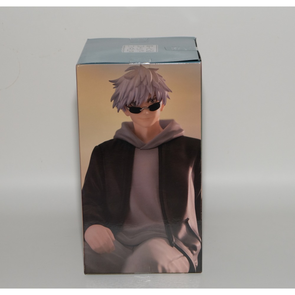 【拆檢日版】FuRyu 景品 咒術迴戰 五條悟 ED2服裝Ver 泡麵蓋 坐姿公仔 模型-細節圖2