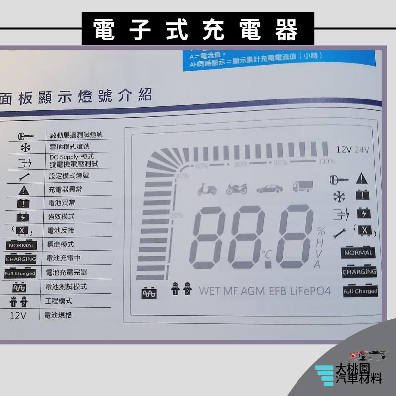 ➶大桃園汽車材料➶ SC-1000 麻新電子式充電器 智慧型 鉛酸電池充電器 汽車電瓶充電器重機電瓶 充電器 電瓶修復-細節圖6