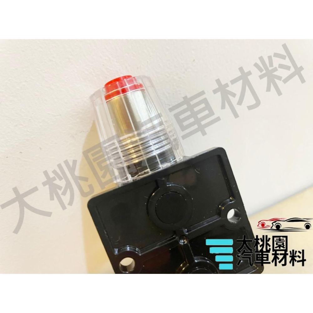 ➶大桃園汽車材料➶ 台灣現貨 電路配線斷路器 音響保險絲座 汽車斷路器保險絲座 圓形自動開關自恢復 音響改裝維修-細節圖4