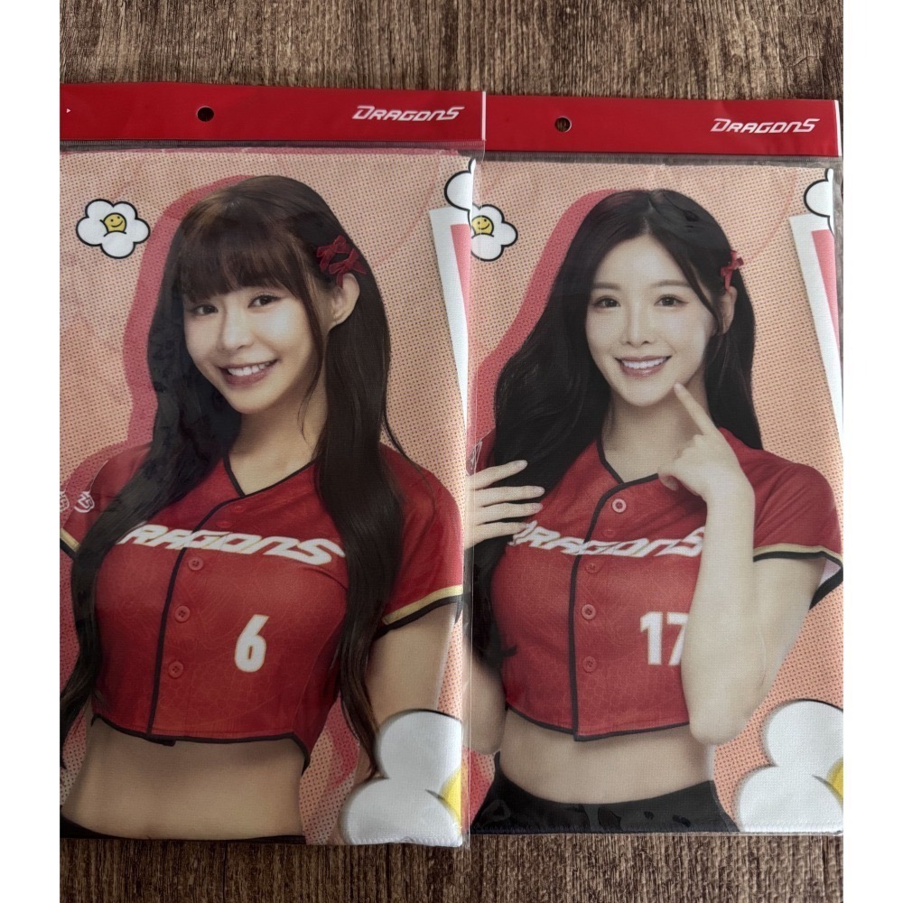 2025 味全龍 小龍女 Dragon Beauties 李多慧 權喜原 柳柳 金娜妍 菲菲 佩霓 應援毛巾 全新未拆-細節圖3