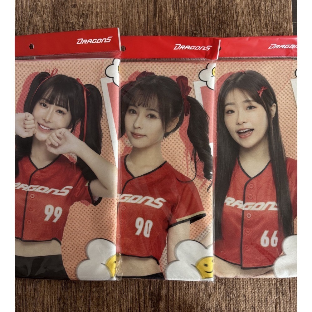 2025 味全龍 小龍女 Dragon Beauties 李多慧 權喜原 柳柳 金娜妍 菲菲 佩霓 應援毛巾 全新未拆-細節圖5
