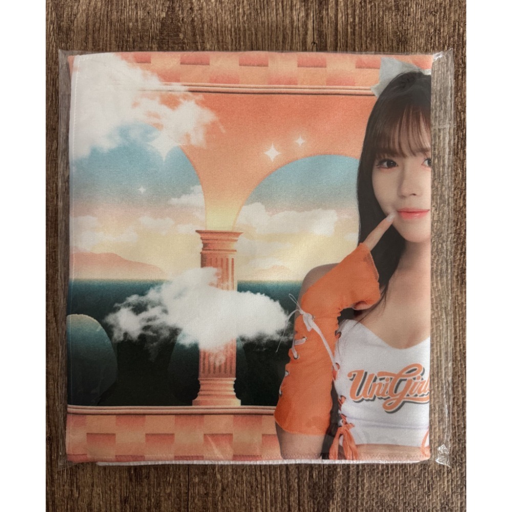 2025 統一獅 Uni Girls 趙娟週 CHIHIRO JOY 安惠志 文慧真 應援毛巾 全新未拆-規格圖3