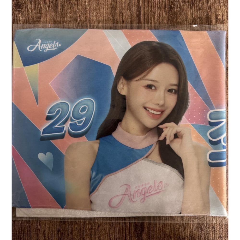 2025 2026 富邦勇士 Fubon Angels 李雅英 李皓禎 南珉貞 寶兒 影像 應援毛巾 全新未拆-規格圖4