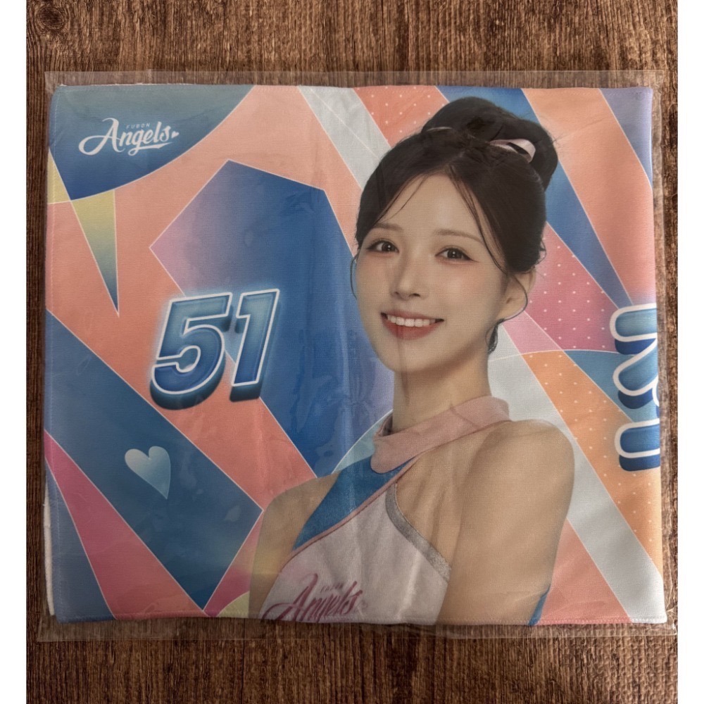 2025 2026 富邦勇士 Fubon Angels 李雅英 李皓禎 南珉貞 寶兒 影像 應援毛巾 全新未拆-規格圖4