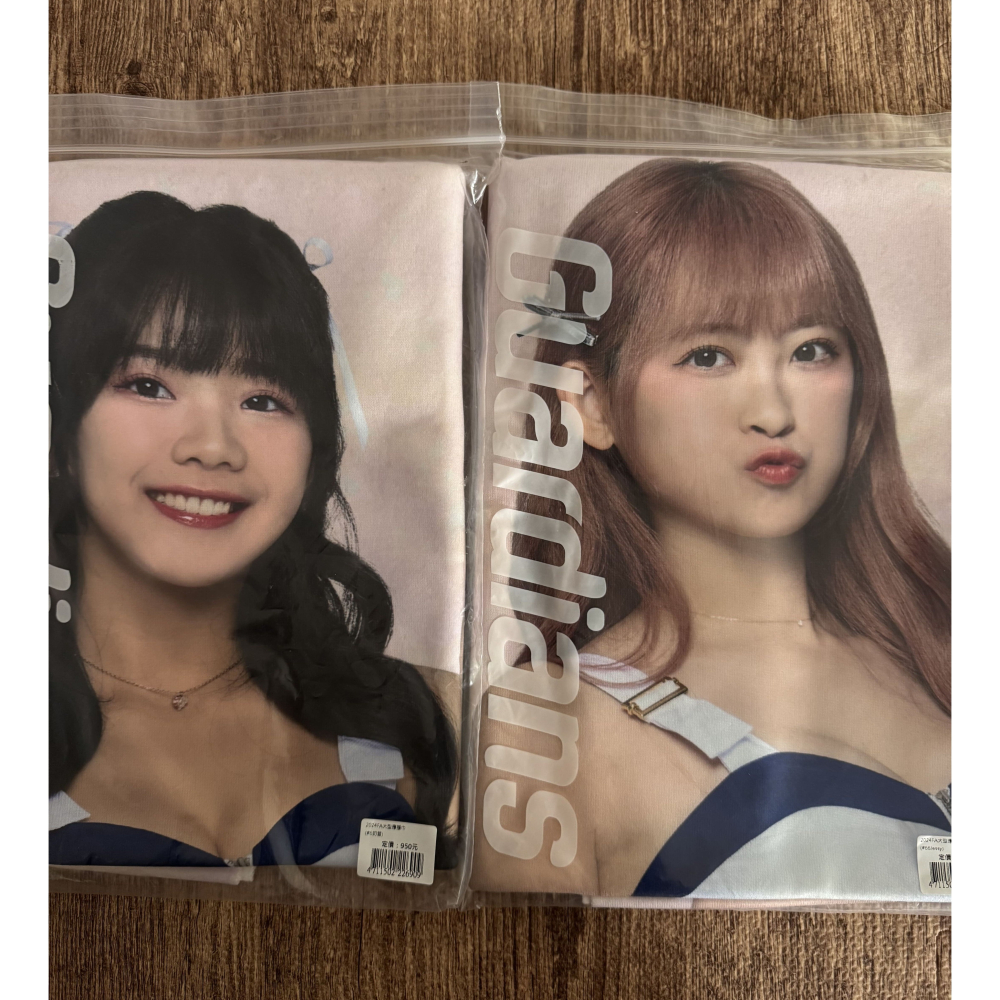 2024 富邦悍將 Fubon Angels 秀秀子 東東 潔米 寶兒 奶昔 影像 大型 應援毛巾 全新未拆-細節圖4