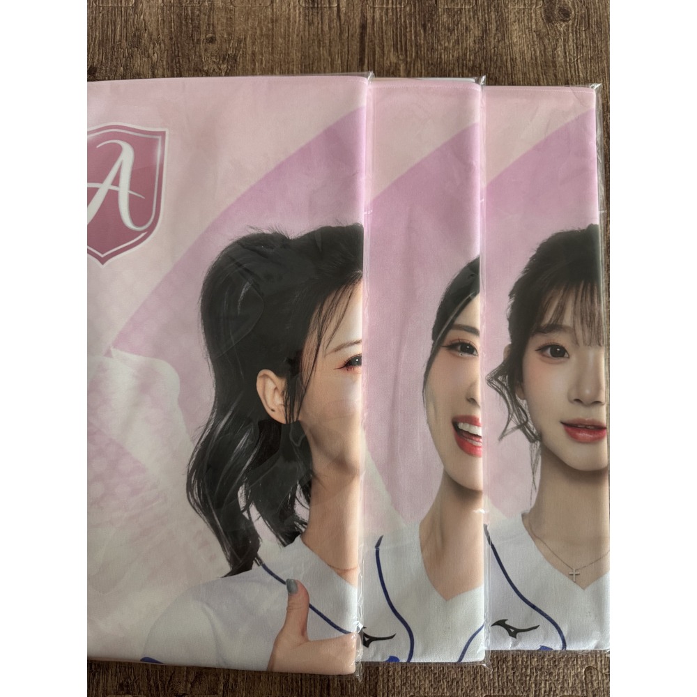 2025 富邦悍將 Fubon Angels 李珠珢 李雅英 南珉貞 禾羽 卡洛琳 影像 大型 應援毛巾 全新未拆-細節圖2