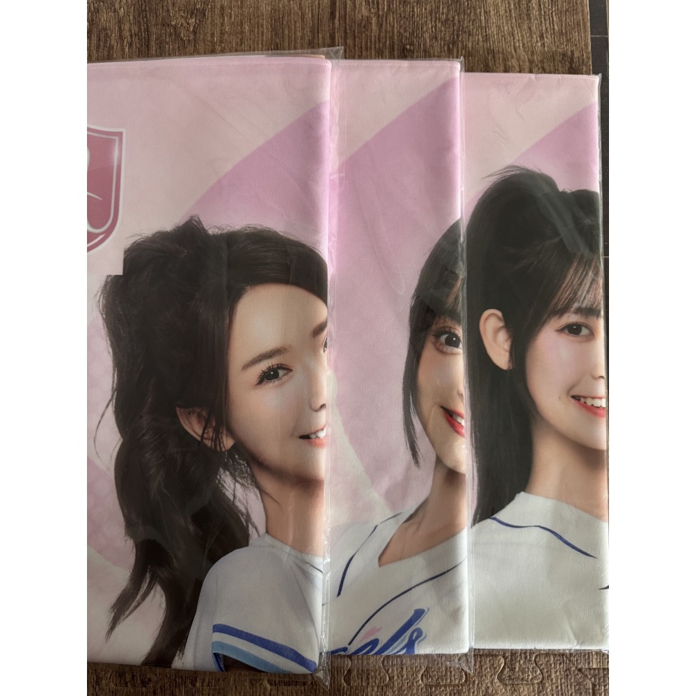 2025 富邦悍將 Fubon Angels 李珠珢 李雅英 南珉貞 禾羽 卡洛琳 影像 大型 應援毛巾 全新未拆-細節圖3