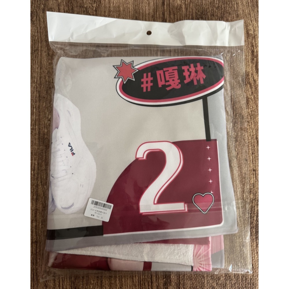 2025 樂天桃猿 樂天女孩 Rakuten Girls 河智媛 禹洙漢 廉世彬 嘎琳 影像 大型 應援毛巾 全新未拆-規格圖4