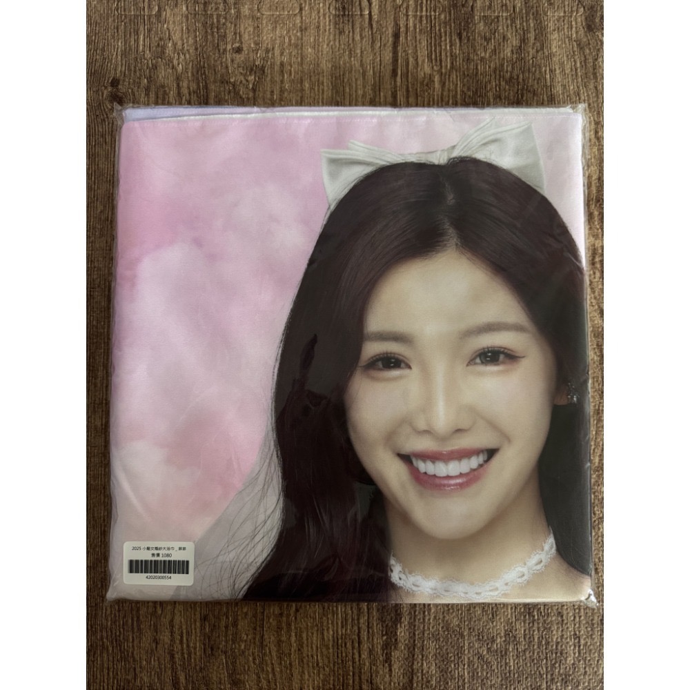2025 味全龍 小龍女 Dragon Beauties 李多慧 佩霓 菲菲 金娜妍 影像 大型 應援毛巾 全新未拆-規格圖5