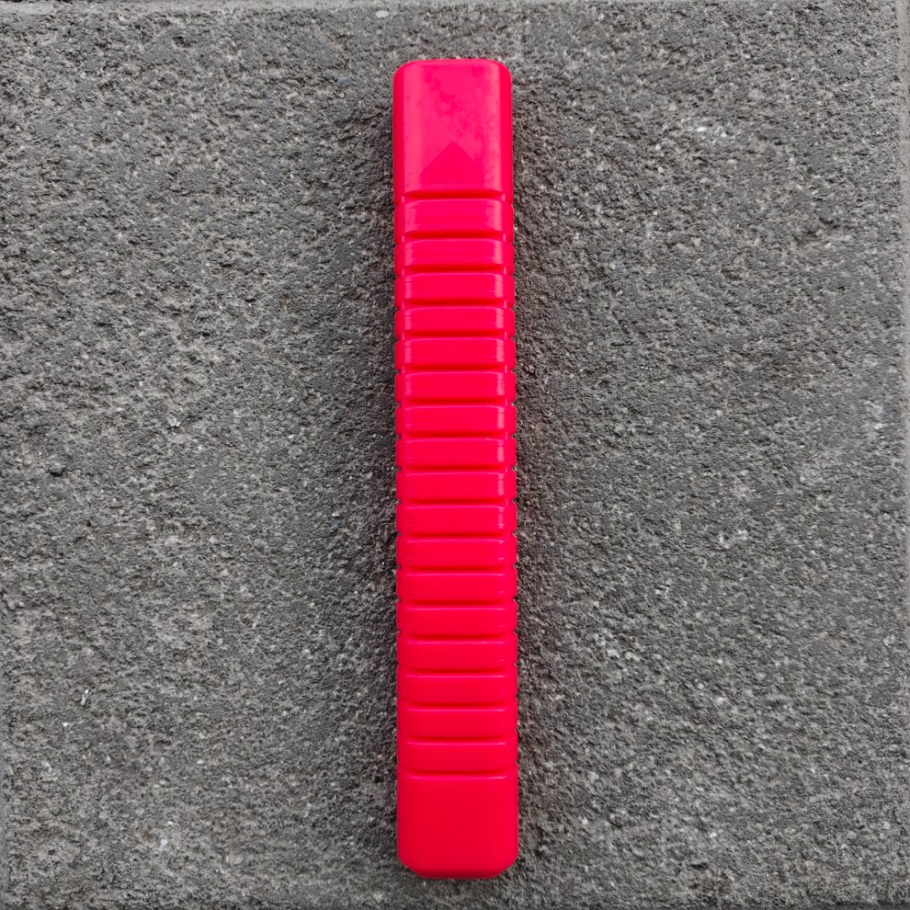 特改 臺灣製 鐵鎚套 握把套 不鏽鋼方管 橡膠套 矽膠套 鋁合金柄橡膠套 圓弧套 長約24cm-細節圖2