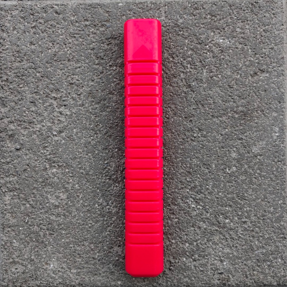 特改 臺灣製 鐵鎚套 握把套 不鏽鋼方管 橡膠套 矽膠套 鋁合金柄橡膠套 圓弧套 長約24cm-規格圖5