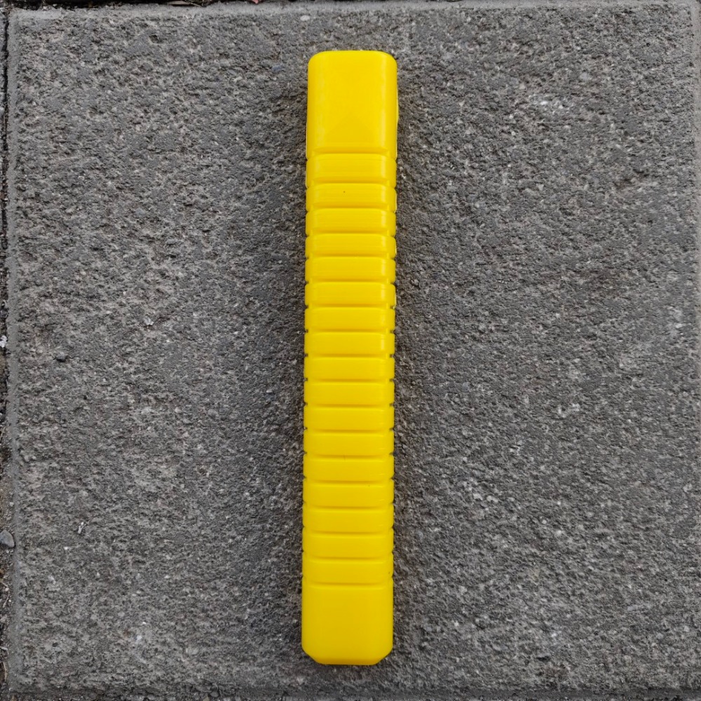 特改 臺灣製 鐵鎚套 握把套 不鏽鋼方管 橡膠套 矽膠套 鋁合金柄橡膠套 圓弧套 長約24cm-規格圖5