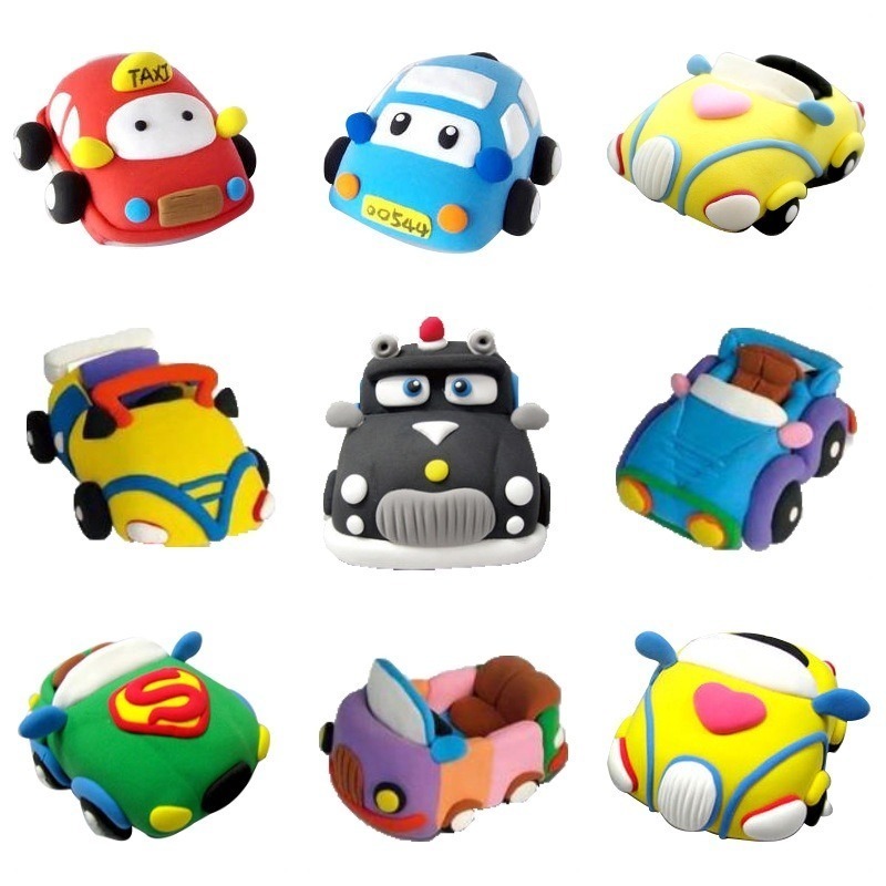 回力車板底座  回力車 迴力車  超輕土配件 益智玩具  兒童美術  DIY手工材料 黏土材料-細節圖2