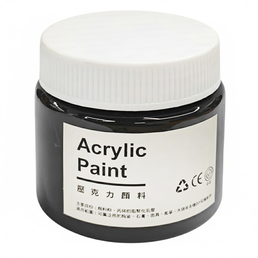 平價教學款 100ml / 500ml 壓克力顏料 啞光 大容量 丙烯顏料 防水 防曬 教學活動用-規格圖5