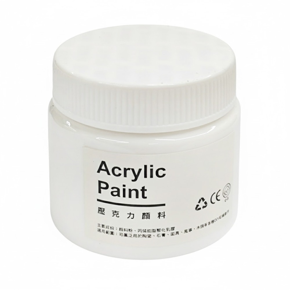平價教學款 100ml / 500ml 壓克力顏料 啞光 大容量 丙烯顏料 防水 防曬 教學活動用-規格圖5