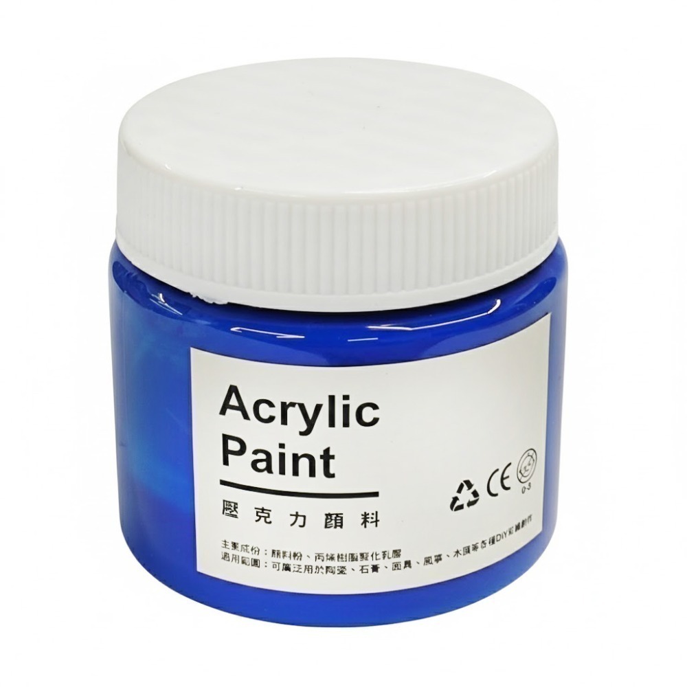 平價教學款 100ml / 500ml 壓克力顏料 啞光 大容量 丙烯顏料 防水 防曬 教學活動用-規格圖5