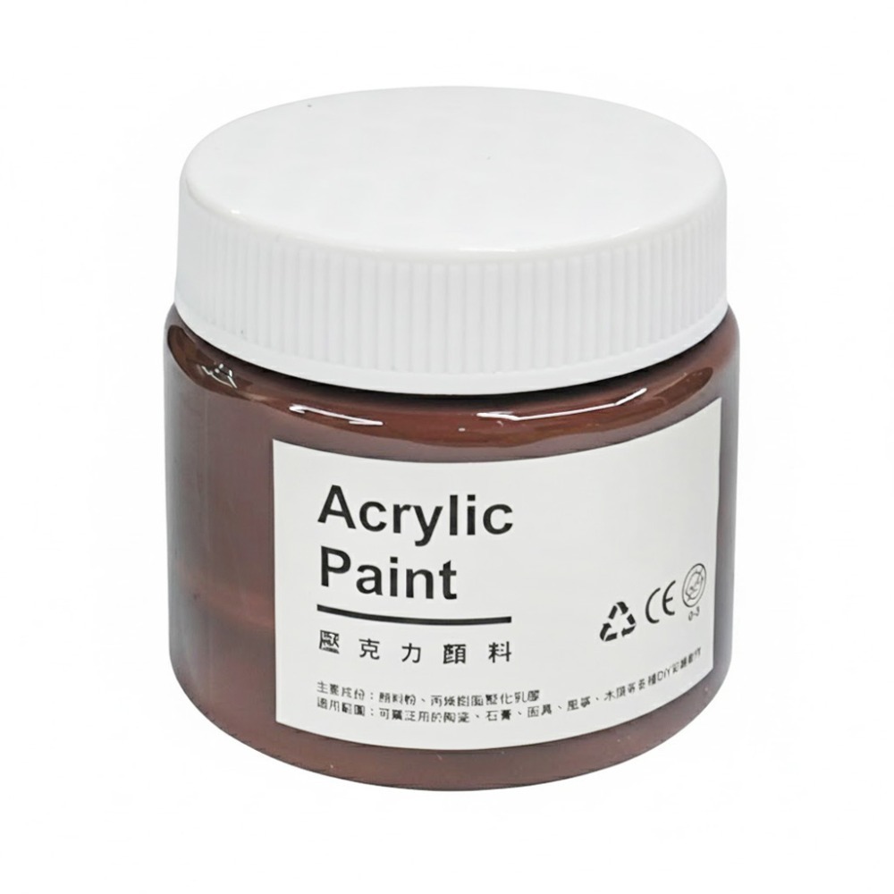 平價教學款 100ml / 500ml 壓克力顏料 啞光 大容量 丙烯顏料 防水 防曬 教學活動用-規格圖5