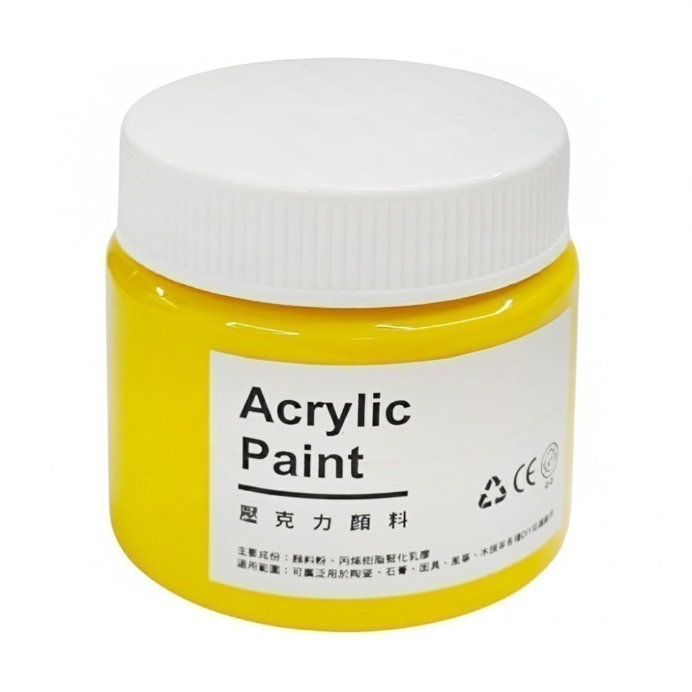 平價教學款 100ml / 500ml 壓克力顏料 啞光 大容量 丙烯顏料 防水 防曬 教學活動用-規格圖5