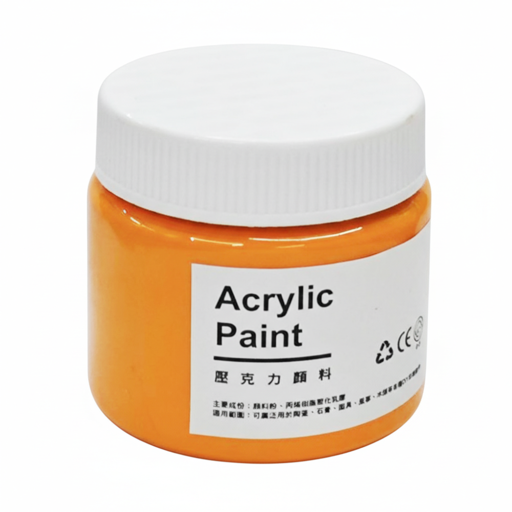 平價教學款 100ml / 500ml 壓克力顏料 啞光 大容量 丙烯顏料 防水 防曬 教學活動用-規格圖5