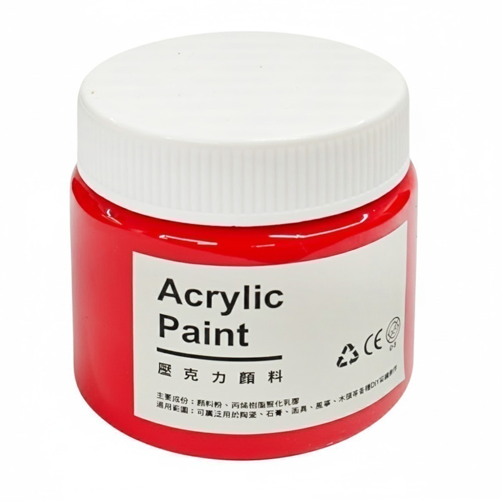 平價教學款 100ml / 500ml 壓克力顏料 啞光 大容量 丙烯顏料 防水 防曬 教學活動用-規格圖5