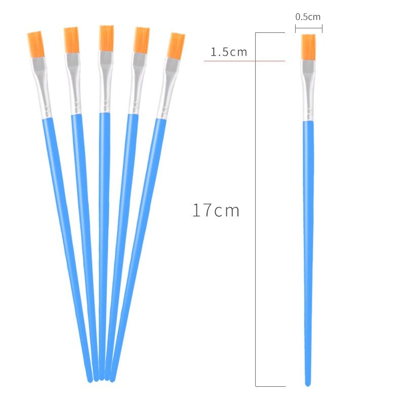 0.5cm平頭筆 (單支)