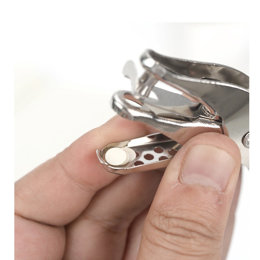 孔徑 3mm/6mm 全金屬手握式打孔器 打孔鉗 打洞器 熱縮片 單孔剪票器-細節圖3