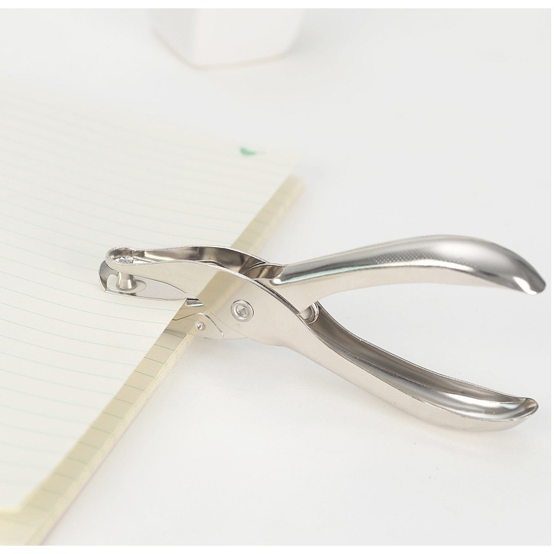 孔徑 3mm/6mm 全金屬手握式打孔器 打孔鉗 打洞器 熱縮片 單孔剪票器-細節圖4