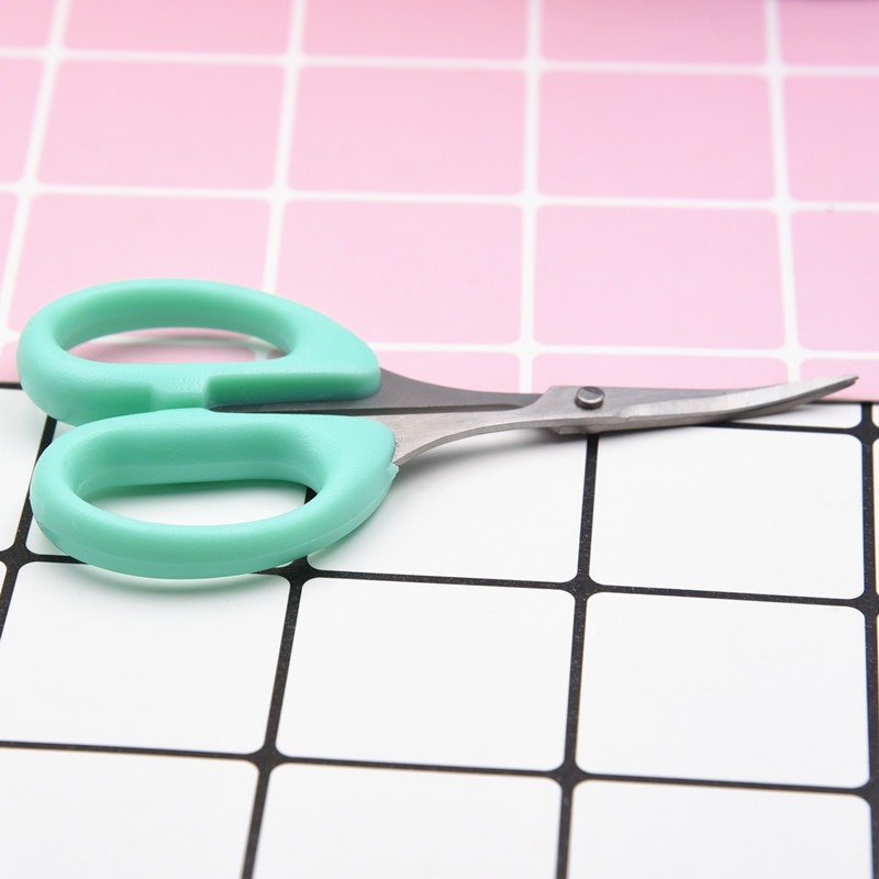 黏土軟陶剪刀 直頭剪刀 彎頭剪刀 超輕黏土手辦工具-細節圖7