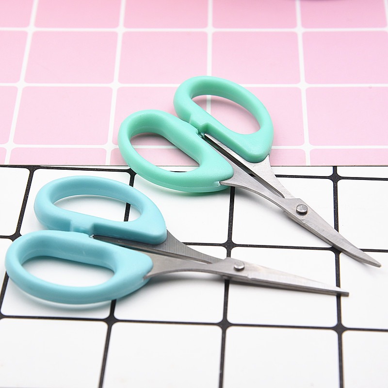 黏土軟陶剪刀 直頭剪刀 彎頭剪刀 超輕黏土手辦工具-細節圖8