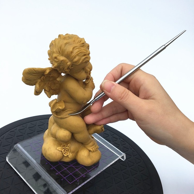 不鏽鋼細工棒 (單支) 雙頭不銹鋼造型工具  超輕土軟陶工具  油泥雕塑工具-細節圖2