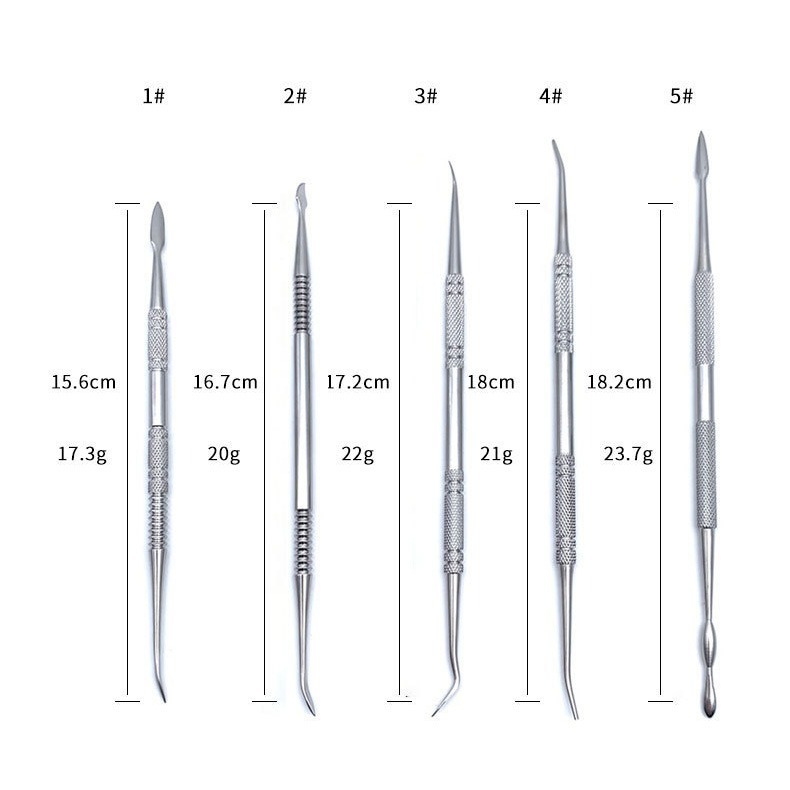 專業不鏽鋼10件雕塑工具 泥塑刀 油泥 超輕黏土 軟陶工具  10件不鏽鋼套雕塑工具-細節圖2