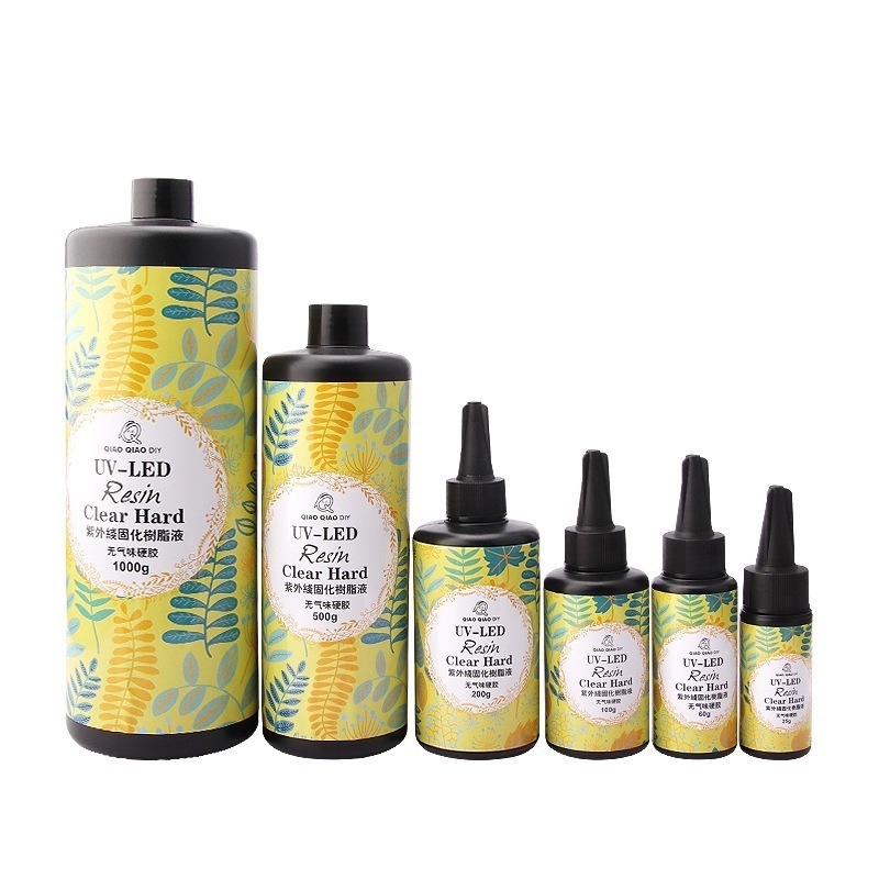 (無氣味新配方) 巧巧牌 UV水晶滴膠 高透亮 UV膠 稀膠 水晶膠 環氧樹脂 紫外線膠 硬UV-細節圖2
