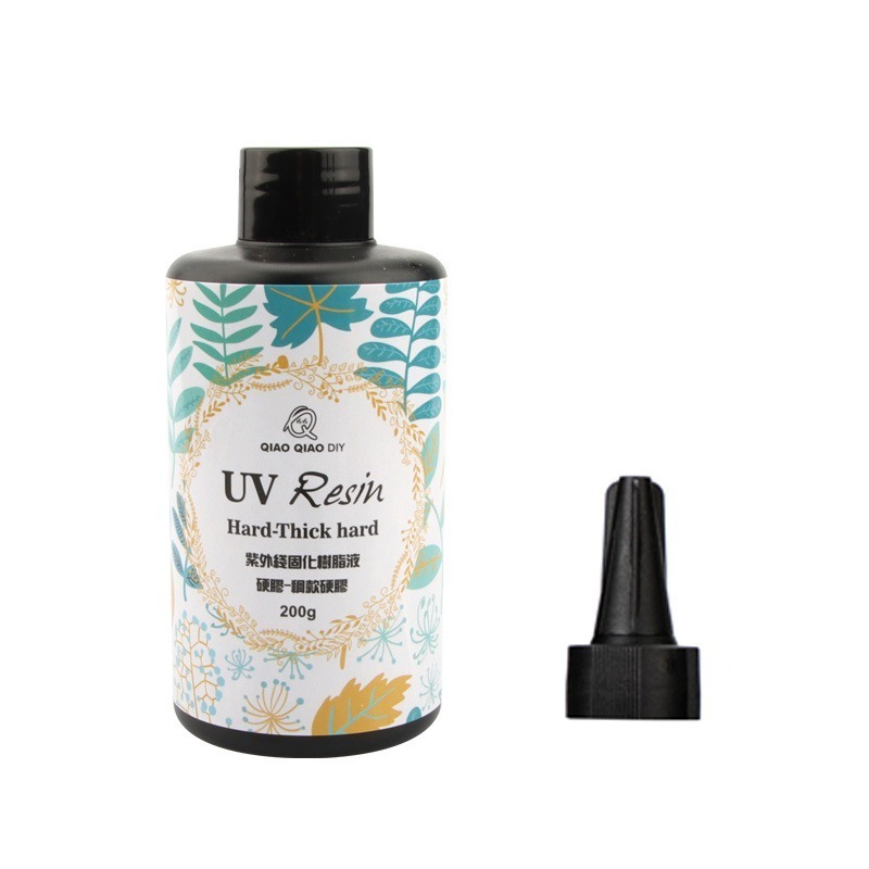(無氣味新配方) 巧巧牌 UV水晶滴膠 高透亮 UV膠 稠膠 水晶膠 環氧樹脂 紫外線膠 硬UV-規格圖7