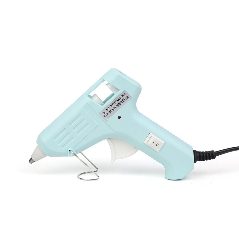 20W 小型品質型家用熱熔膠槍 馬卡龍 有開關 (7mm熱熔膠條適用) DIY手作 模型黏合 熱熔膠 熱溶膠-規格圖8