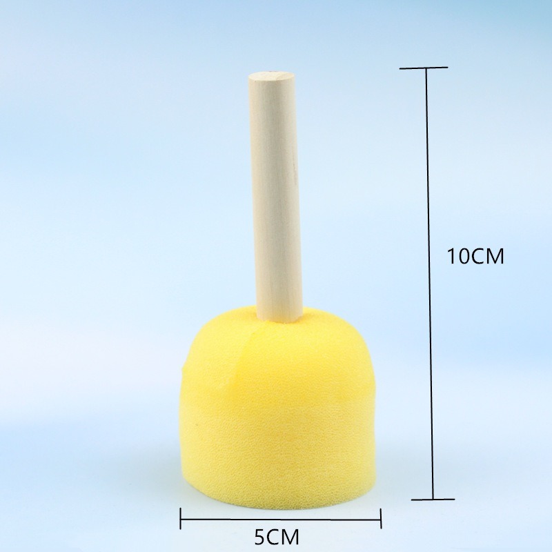 圓形海綿畫刷印章 (5cm)