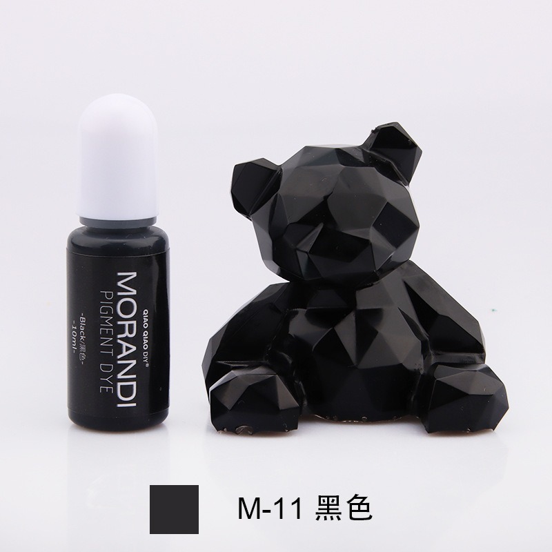 巧巧牌 MORANDI 24色莫蘭迪色精 實色色精 油性 中性顏料 環氧樹脂 水晶滴膠 AB膠 diy材料-規格圖6