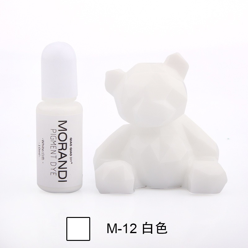 巧巧牌 MORANDI 24色莫蘭迪色精 實色色精 油性 中性顏料 環氧樹脂 水晶滴膠 AB膠 diy材料-規格圖6