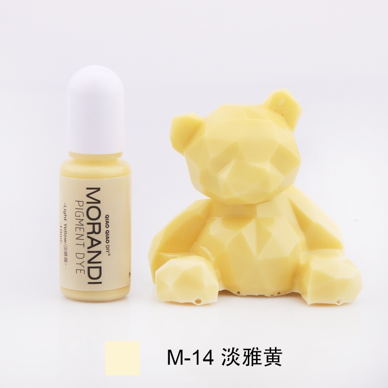 巧巧牌 MORANDI 24色莫蘭迪色精 實色色精 油性 中性顏料 環氧樹脂 水晶滴膠 AB膠 diy材料-規格圖6