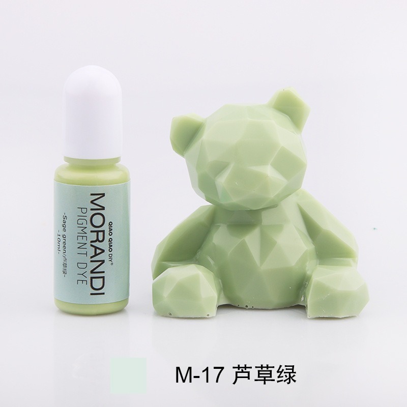 巧巧牌 MORANDI 24色莫蘭迪色精 實色色精 油性 中性顏料 環氧樹脂 水晶滴膠 AB膠 diy材料-規格圖6