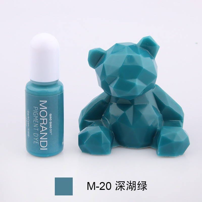 巧巧牌 MORANDI 24色莫蘭迪色精 實色色精 油性 中性顏料 環氧樹脂 水晶滴膠 AB膠 diy材料-規格圖6