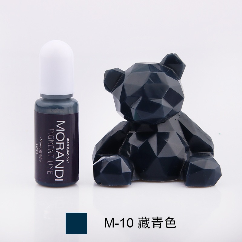 巧巧牌 MORANDI 24色莫蘭迪色精 實色色精 油性 中性顏料 環氧樹脂 水晶滴膠 AB膠 diy材料-規格圖6