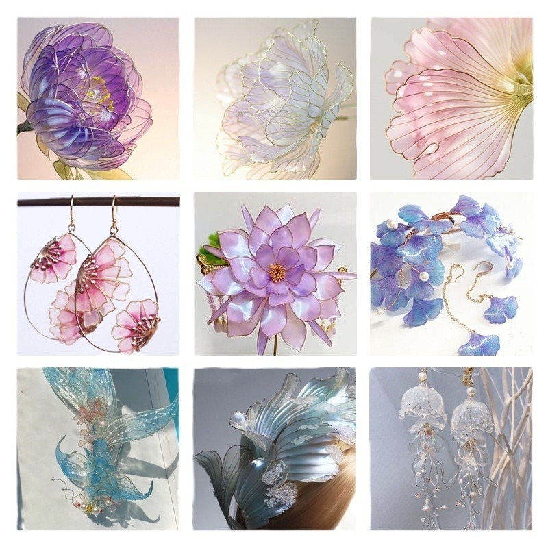 UV水晶花造花液 UV膠 無毒無氣味 快速固化 高透亮 手工絲網花材料 紫外線膠 UV DIP RESIN-細節圖3