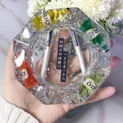 含瓶重 1000g 3:1高透立體硬膠 環氧樹脂 水晶滴膠 鑽石膠 超清膠 水晶膠 AB膠 耐黃化 易消泡-細節圖4