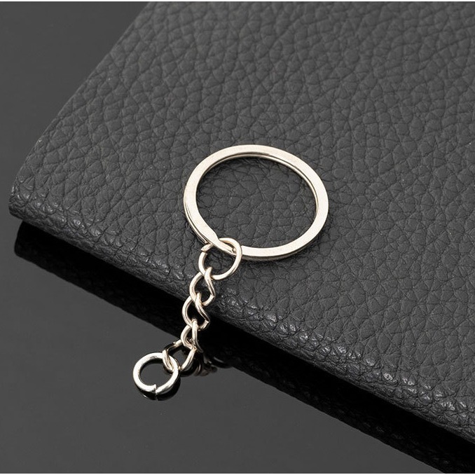 金屬鑰匙圈 (1包10入) 平圈 黏土材料 手作DIY 飾品加工-規格圖3